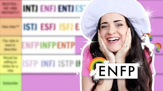 ENFP tierranking the 16 personalities [upl. by Carbo]