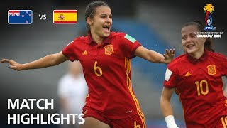 New Zealand v Spain  FIFA U17 Women’s World Cup 2018™  SemiFinal [upl. by Dranel]