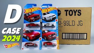 Unboxing Hot Wheels 2024  D Case [upl. by Bohun]