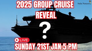 Group Cruise 2025 Reveal Live Stream  Suite Natured [upl. by Asenej]