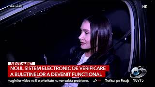 Noul sistem electronic de verificare a buletinelor a devenit funcţional [upl. by Bliss]