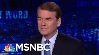 Michael Bennet On Breaking News That Hickenlooper Will End Presidential Bid  The Last Word  MSNBC [upl. by Kerekes512]