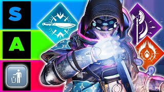 Prismatic is BROKEN Subclass TIER LIST for the Final Shape PvP [upl. by Atnahc]