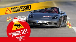 Moose test of the week Porsche Boxster [upl. by Nepean]