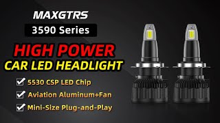 3590 Series High Power Car LED Headlight [upl. by Glenn664]