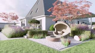 Moderne Gartenplanung in 3D  Professionelle Planung macht den Garten vorab erlebbar [upl. by Thornton21]