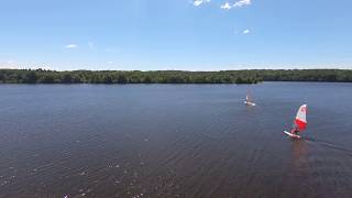 Windsurfing on Lake Nockamixon [upl. by Demaria]