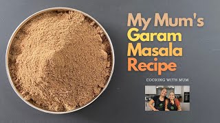 My Mums Garam Masala Recipe  How to Make Authentic Garam Masala  Homemade Garam Masala Recipe [upl. by Assanav]