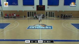 NBBL Heimspiel der Eintracht Frankfurt  FRAPORT SKYLINERS gegen RheinNeckar [upl. by Narf]