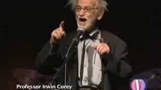 Professor Irwin Corey at the Cutting Room NYC [upl. by Iclek]