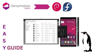 Genymotion  Android Emulator on Linux distribution   Easy Installation Guide [upl. by Edwine]