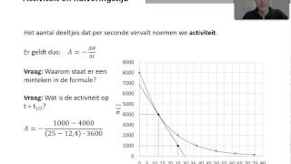 Halveringstijd en activiteit [upl. by Elleinad281]