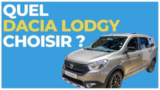 Dacia Lodgy  lequel choisir  Motorisation finitions dimensions couleurs [upl. by Nwad280]