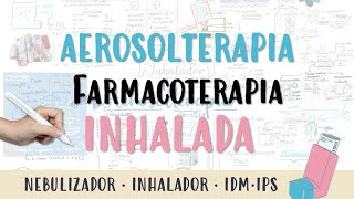 NEBULIZADOR 🆚 INHALADOR · IPS · IDM Aerosolterapiafarmacos inhalados [upl. by Ecille]