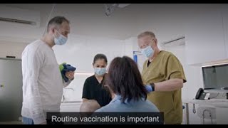 Health professionals on the importance of routine childhood vaccination [upl. by Acisse]