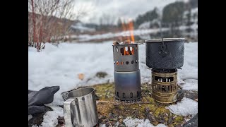 Toaks Titanium Twig Stove Vs Optimus Svea 123I was Surprised By The Results [upl. by Jeremy]