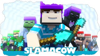 The Game of SPLEEF Minecraft Animation Slamacow [upl. by Senskell]