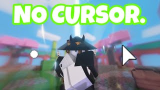 I WON With NO CURSOR Roblox Bedwars [upl. by Kenweigh182]