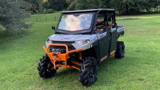 Polaris ranger glass kolpin windshield install [upl. by Mathias]