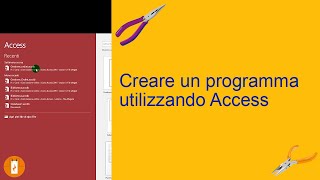 Guida passopasso creare un programma di gestione con Microsoft Access [upl. by Loy]