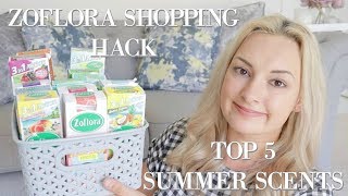 TOP 5 SUMMER ZOFLORA SCENTS AND SHOPPING HACK  MRS SMITH amp CO [upl. by Strohbehn]