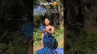 GogoampMo Traditional wedding viralvideo traditionalwedding gogoandmowedding limpopo [upl. by Palla]