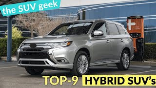 Best Hybrid amp PHEV SUV Crossovers for 2020 and 2021  Upcoming fuel efficient SUVs [upl. by Adnirem275]