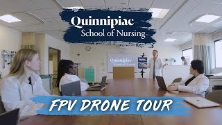 Drone Tour of Quinnipiac Universitys School of Nursing [upl. by Anua]