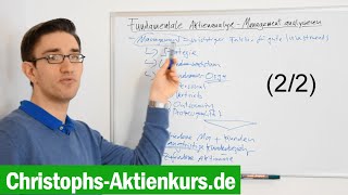 Fundamentale Aktienanalyse  Management analysieren 22  Christophs Aktienkurs [upl. by Hurty]