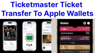 Ticketmaster Ticket Transfer To Apple Wallets iOS 18 New Update [upl. by Pate]