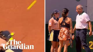 Kiss and Make Up Rafa Apologises to Ball Girl Like a Gentleman  Australian Open 2020 [upl. by Aruam256]