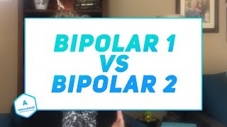 What is the difference between Bipolar Disorder 1 and 2 [upl. by Ellerol]