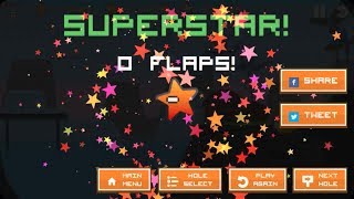 Flappy Golf  Greens Land  All Holes Superstar [upl. by Storz204]