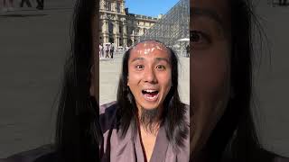 Louvre Museum ASMR SAMURAI shaving razor topknot 侍 shavingtime [upl. by Casper]