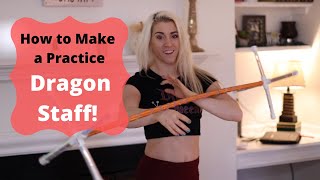 How to Make a Dragon Staff [upl. by Nicholl]