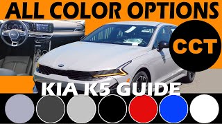 2021 Kia K5  Color Options Buying Guide [upl. by Peednas]