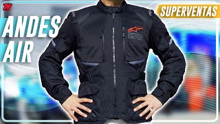 Chaqueta de moto ALPINESTARS Andes Air Drystar ☀️🏍️ ¡VENTILADA [upl. by Alrep]