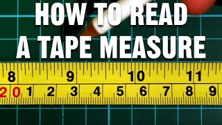 How to read a Tape Measure [upl. by Perlie]