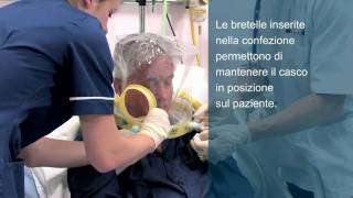 Ventilazione non invasiva NIV senza la maschera Casco Starmed [upl. by Aramahs58]