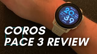 COROS Pace 3 REVIEW  Best VALUE Running Watch [upl. by Sabino]