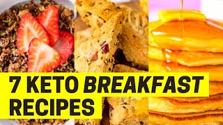 7 Best Keto Breakfast Recipes  Low Carb Ideas to Start The Day [upl. by Ehtnax411]