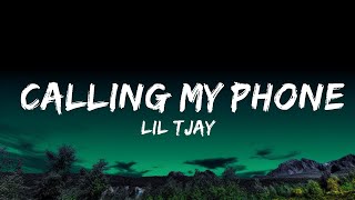 Lil Tjay  Calling My Phone feat 6LACK Lyrics [upl. by Eerdna86]