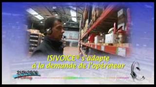 ISIVOICE® la solution vocale innovante pour le pilotage des entrepôts chez GMRAVI [upl. by Halette805]