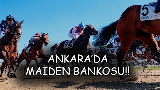 🔥MAİDEN BANKOSU🔥 24 AĞUSTOS PERŞEMBE ANKARA AT YARIŞI TAHMİNLERİ ve YORUMLARI [upl. by Ebanreb]