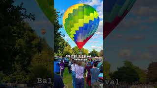 Balloon festival Oswestry 2023☺️ viralvideo viralshort balloons hotairballoon viral [upl. by Palecek]