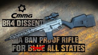 Youll Want This Rifle… Even in Free States  CMMG BR4 Dissent [upl. by Ilohcin]