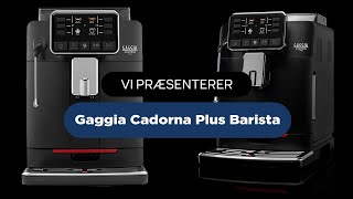 Gaggia Cadorna Plus Barista [upl. by Elgna870]