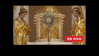 ADORACIÓN AL SANTÍSIMO EN VIVO CAPILLA VIRTUAL LAS 24 HORAS AL DIA [upl. by Atilehs161]