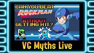 VG Myths Live  Beating Rockman Without Getting Hit [upl. by Neeluj]