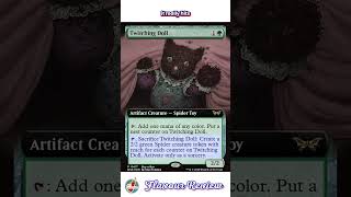 Twitching Doll  MTG Flavour Reviews mtgart mtg magicthegathering Duskmourn [upl. by Ylrac]